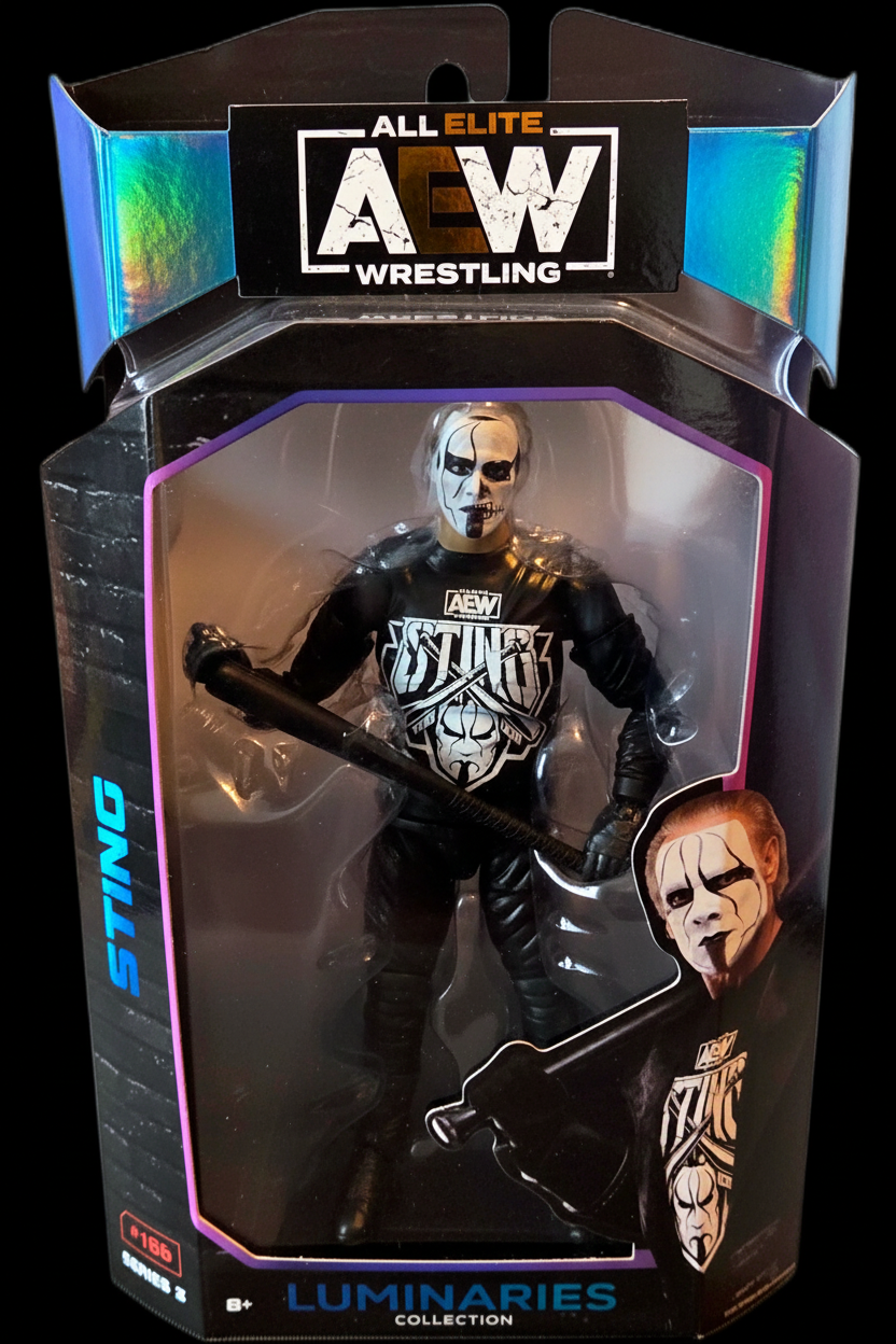 Jazwares AEW Unmatched Collection Series 2 Sting Luminaries Action Figure #16B