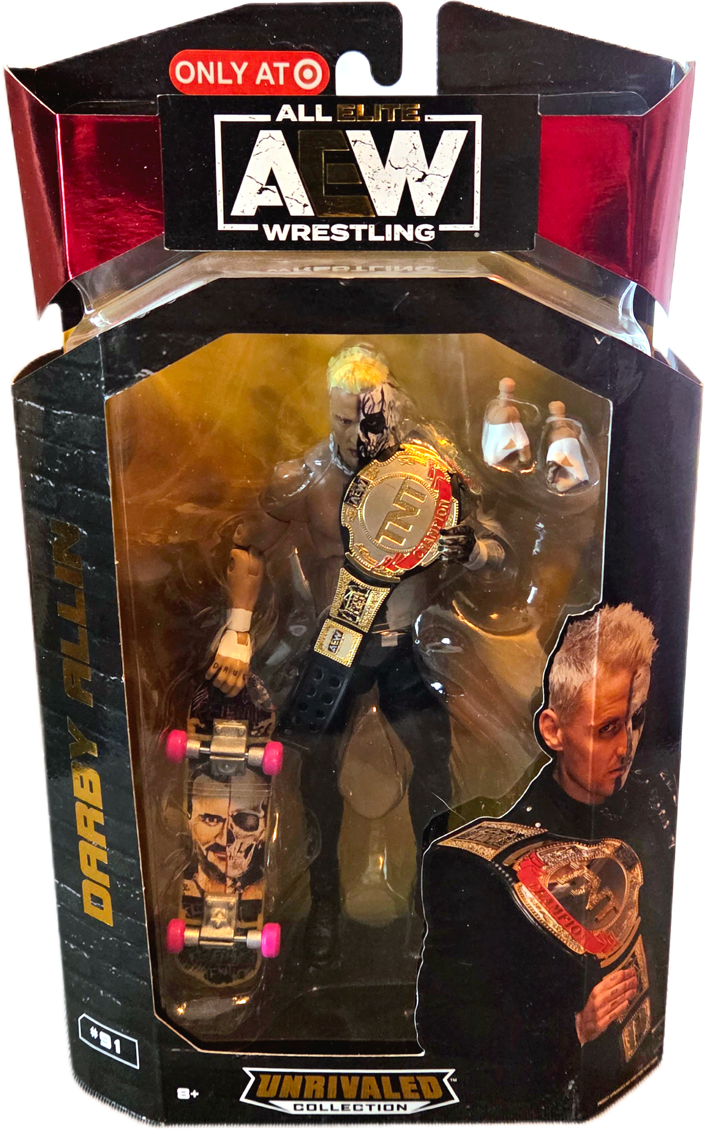 Jazwares AEW Unrivaled Collection Target Exclusive Darby Allin Action Figure (#91)