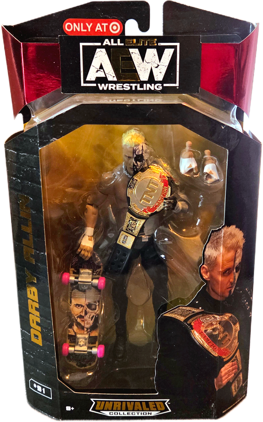 Jazwares AEW Unrivaled Collection Target Exclusive Darby Allin Action Figure (#91)