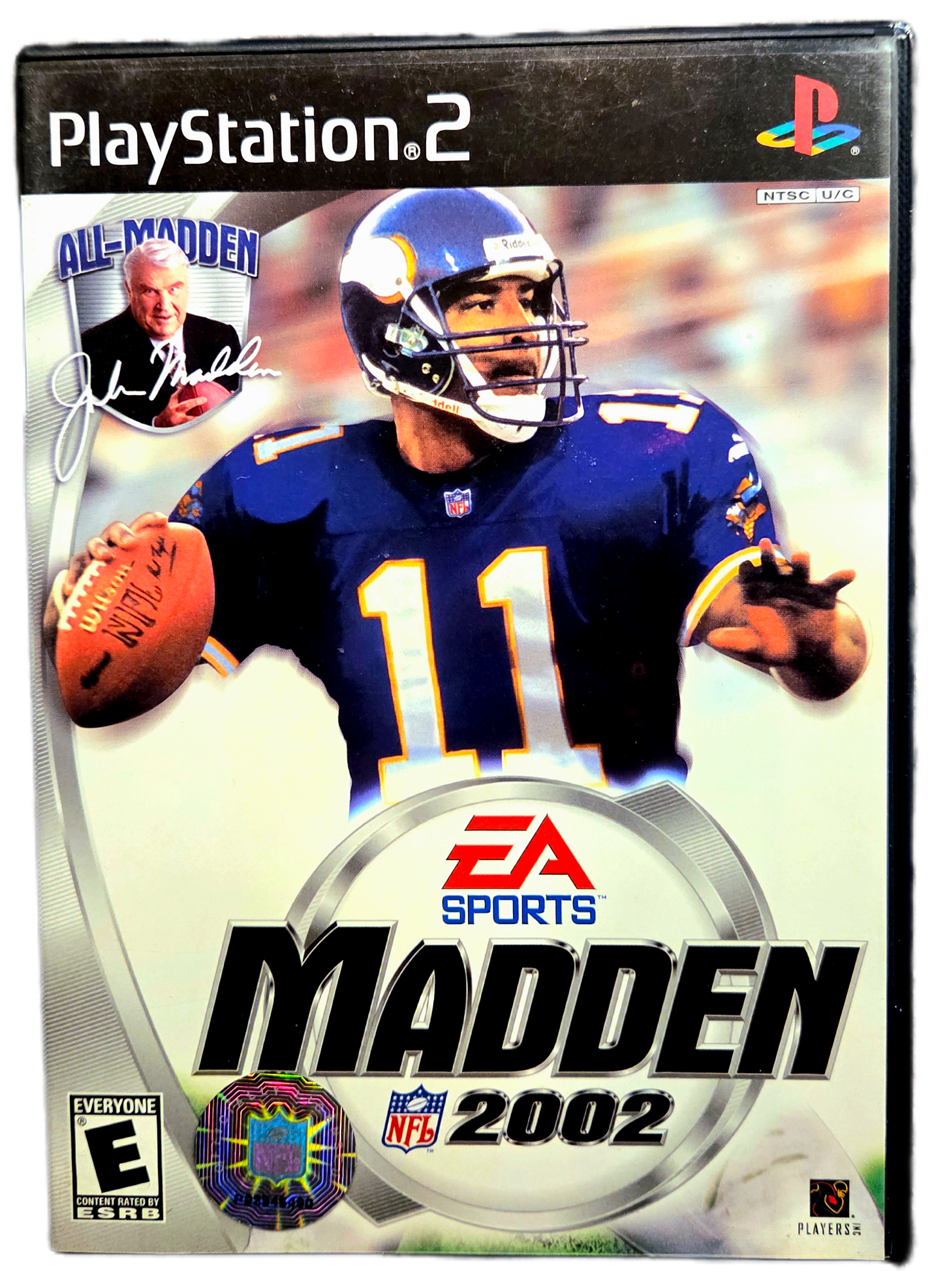 Playstation 2 EA Sports Madden 2002 Used Video Game