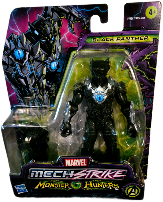 Hasbro Marvel Mech Strike Monster Hunters Black Panther Action Figure