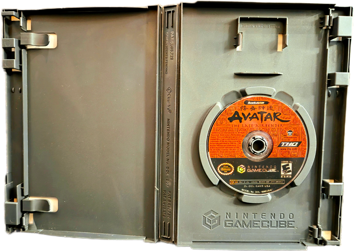 Nintendo GameCube THQ Nickelodeon Avatar The Last Airbender Used Video Game