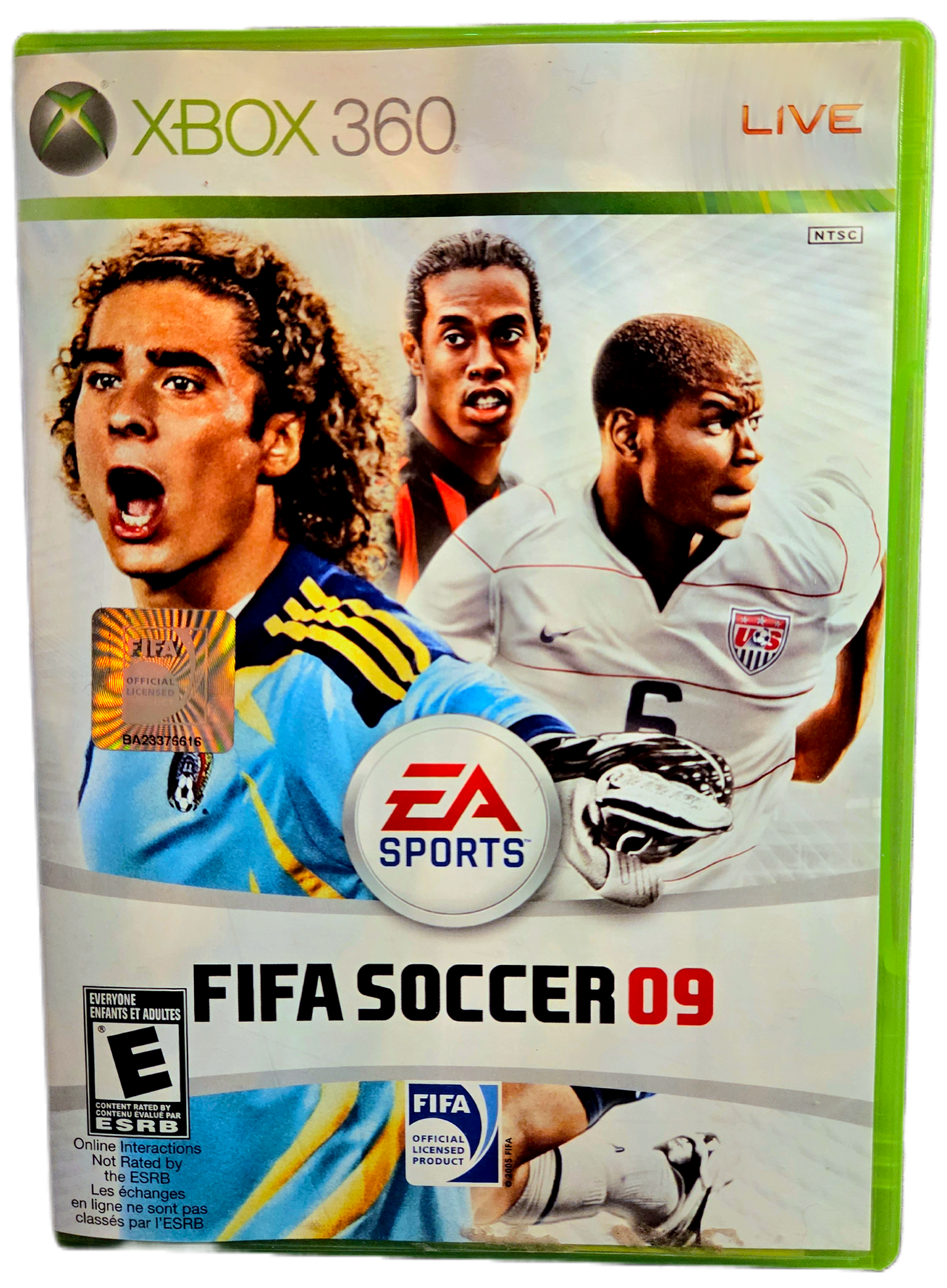 XBOX 360 EA Sports FIFA Soccer 09 Used Video Game