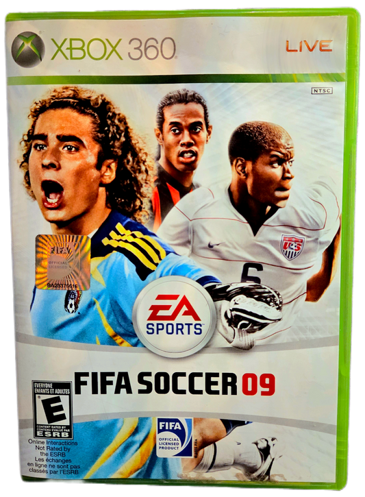 XBOX 360 EA Sports FIFA Soccer 09 Used Video Game