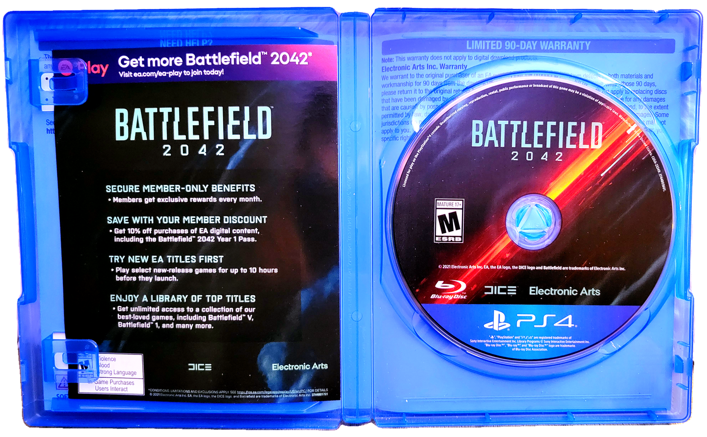Battlefield 2042 Used Playstation 4 Video Game