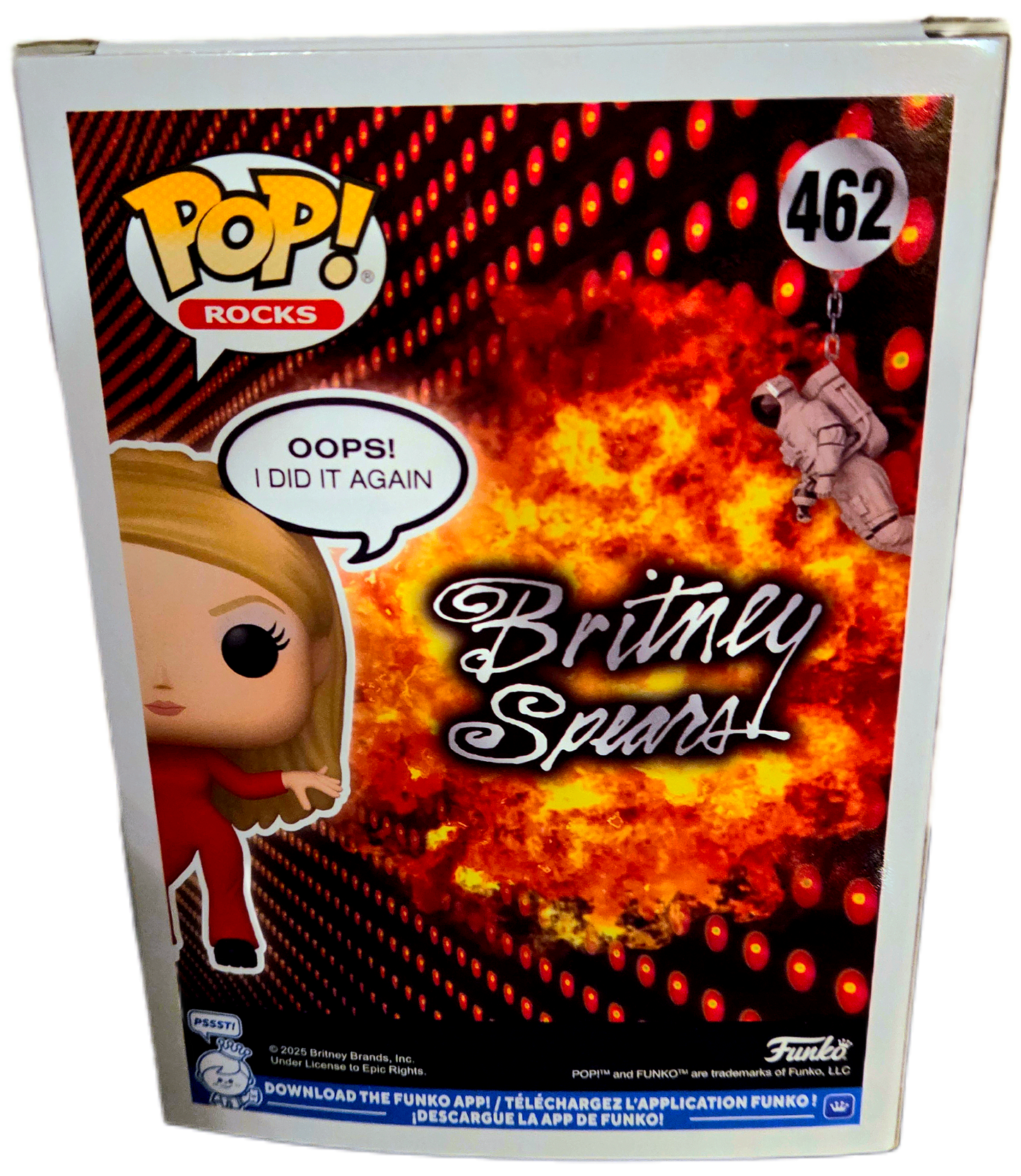 Funko Britney Spears Oops I Did It Again POP Rocks Figure (462)