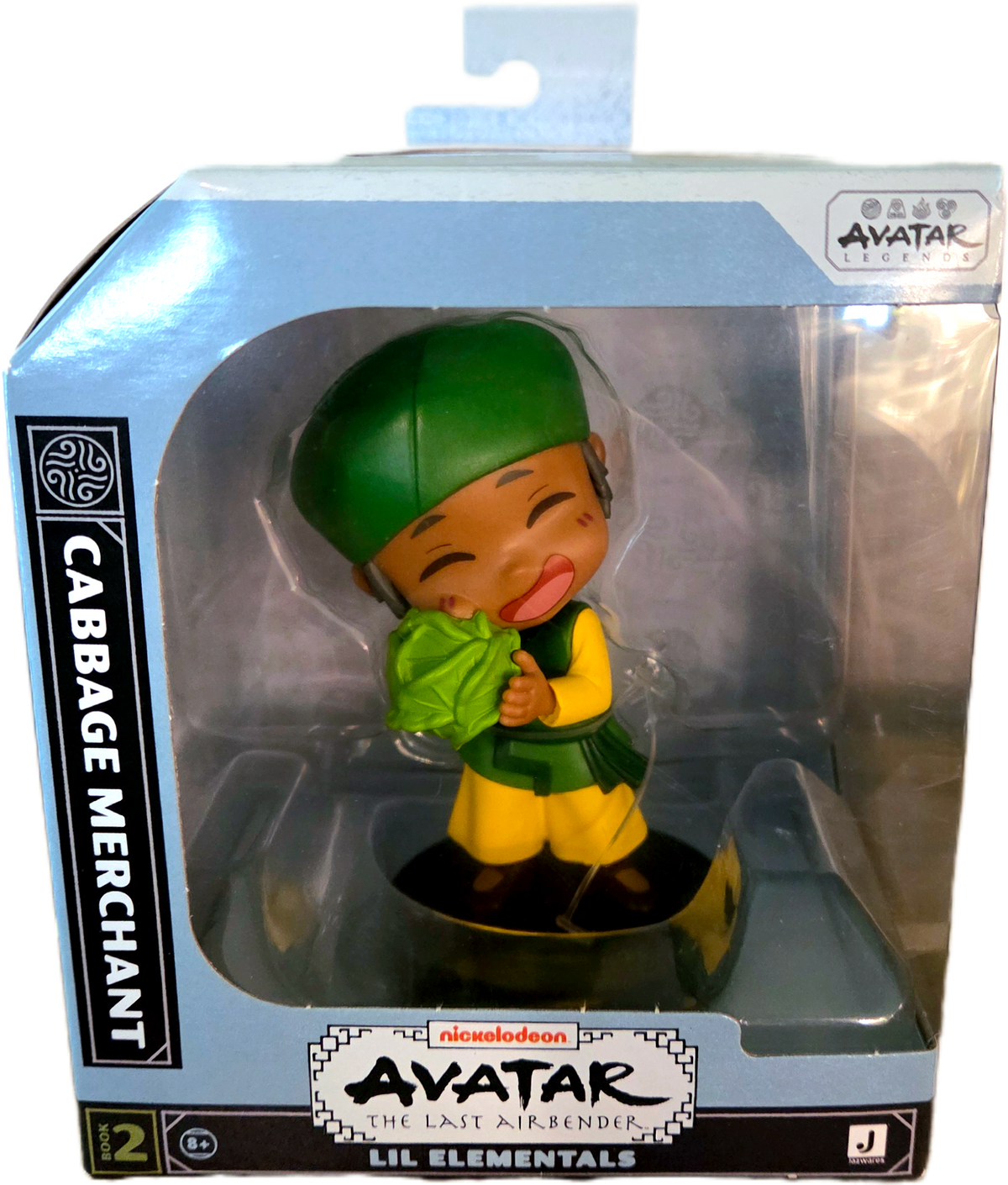 Jazwares Nickelodeon Avatar The Last Airbender Avatar Legends Book 2 Lil Elementals Cabbage Merchant Figure