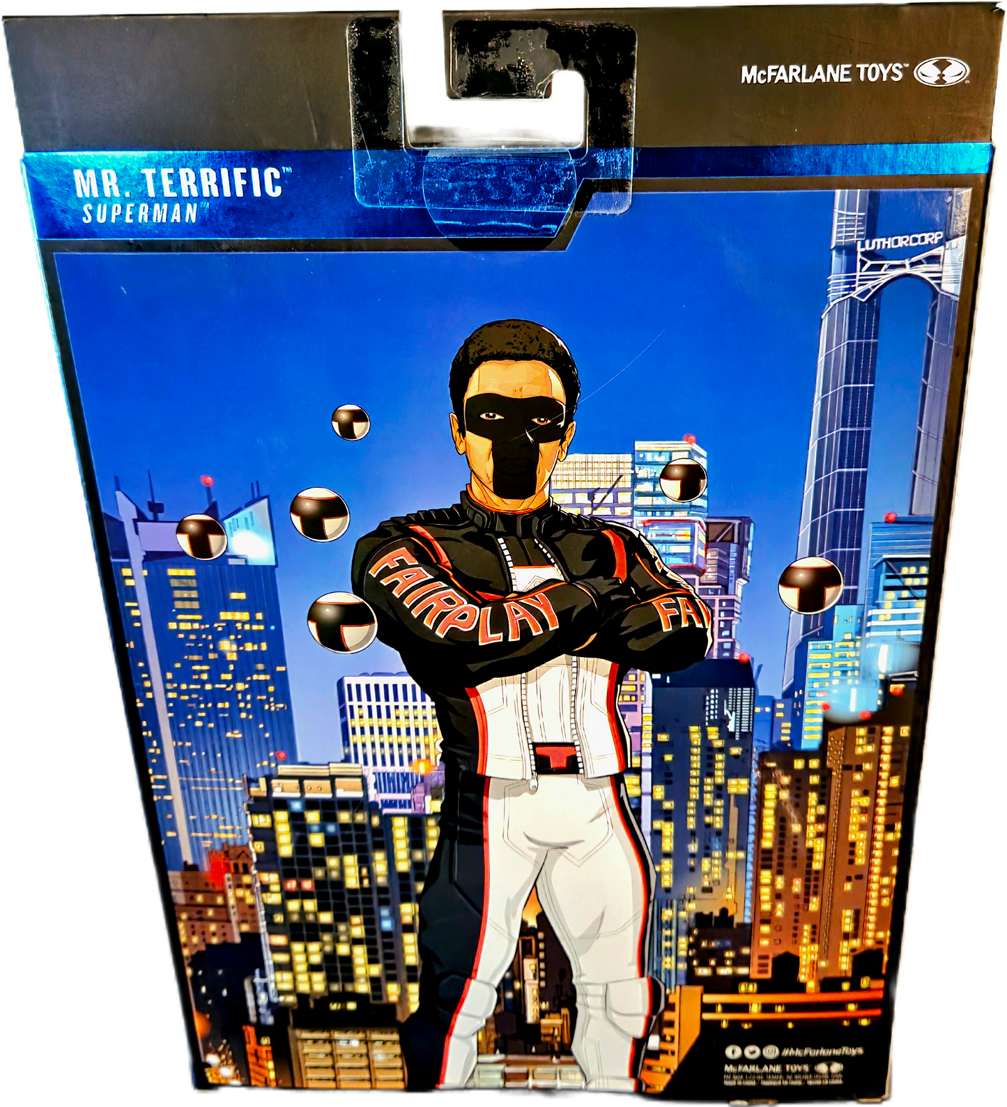 McFarlane Toys DC Multiverse Superman Mr. Terrific Deluxe Theatrical Edition Platinum Action Figure