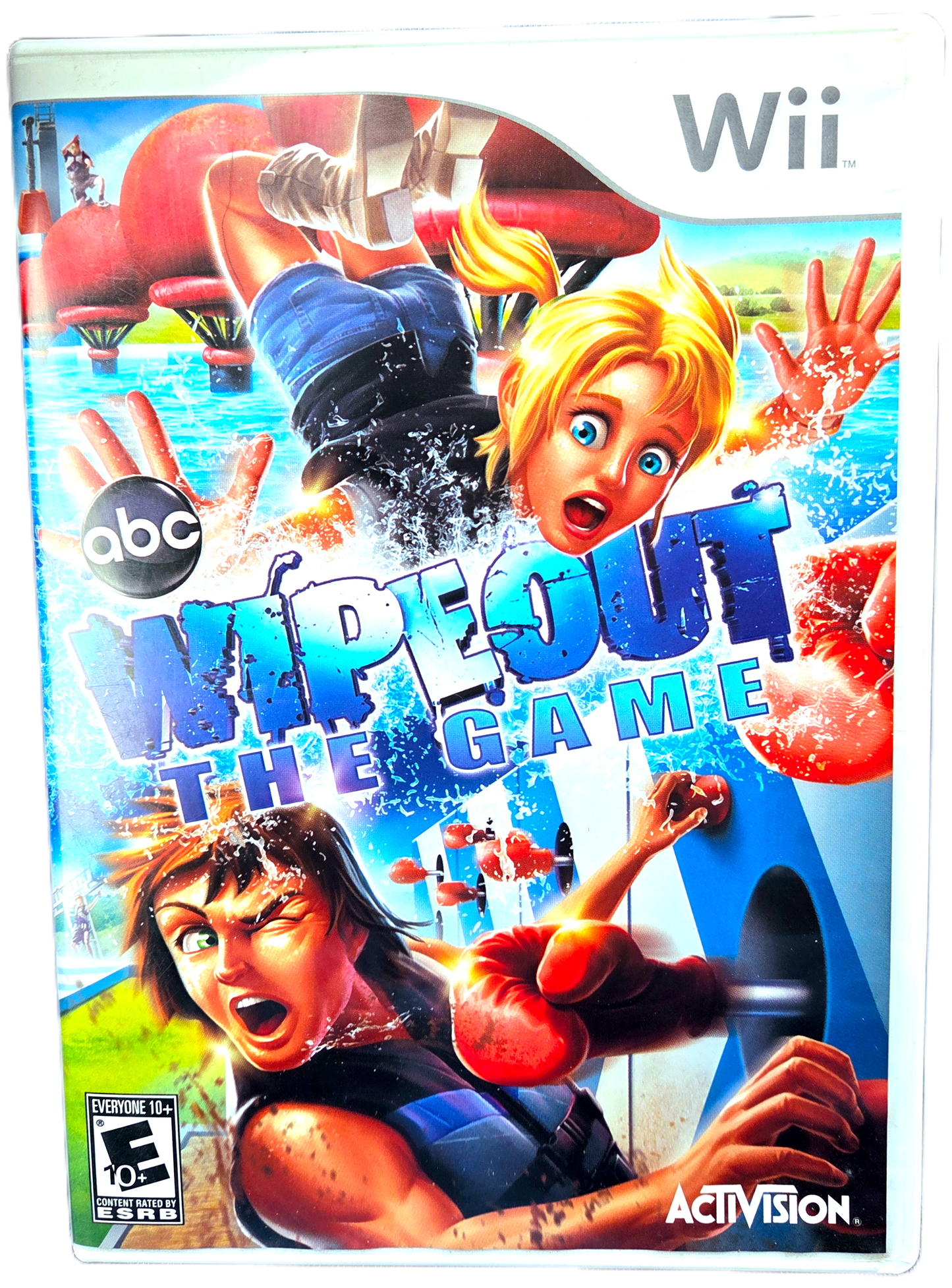 Nintendo Wii ABC Wipeout The Game Used Video Game