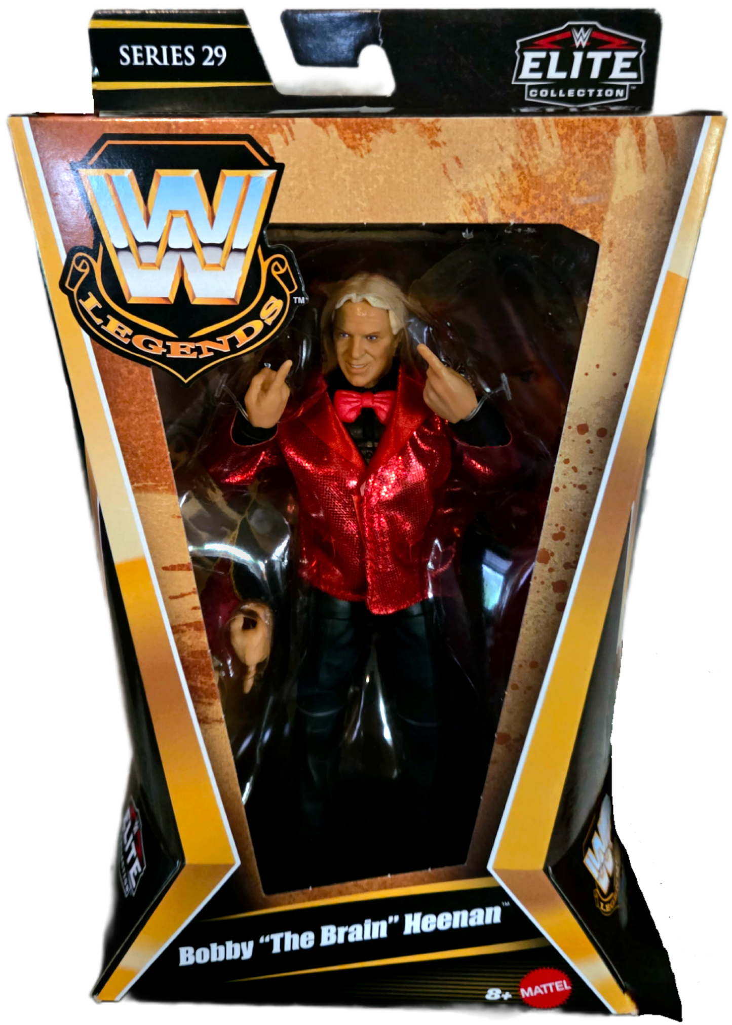 Mattel WWE Elite Legends Series 29 Bobby "The Brain" Heenan Action Figure