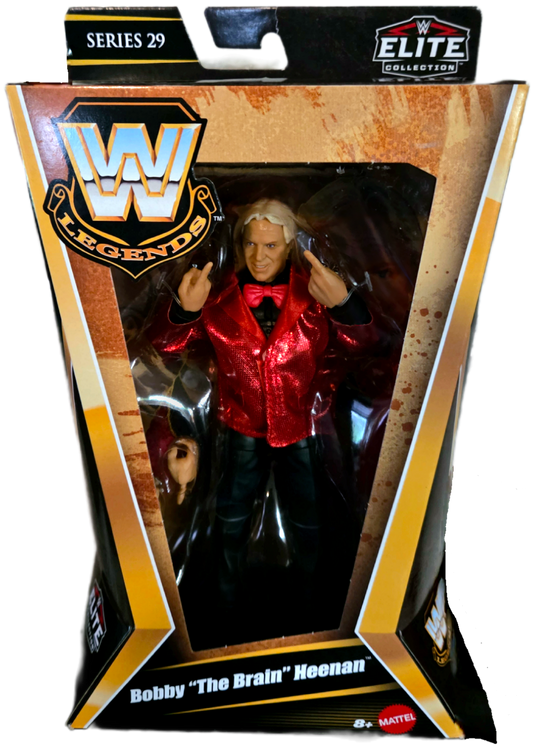 Mattel WWE Elite Legends Series 29 Bobby "The Brain" Heenan Action Figure