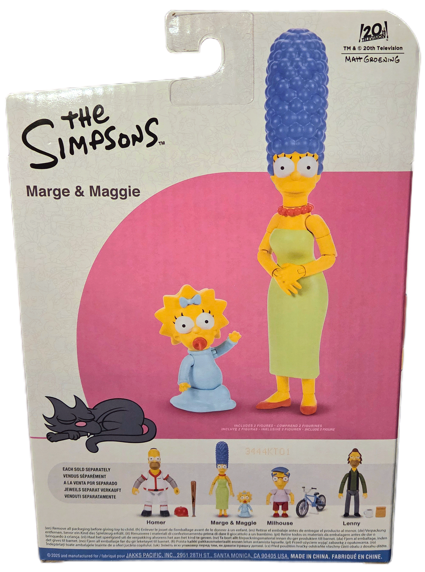 Jakks Pacific The Simpsons Series 3 Marge and Maggie Simpson Action Figure Set