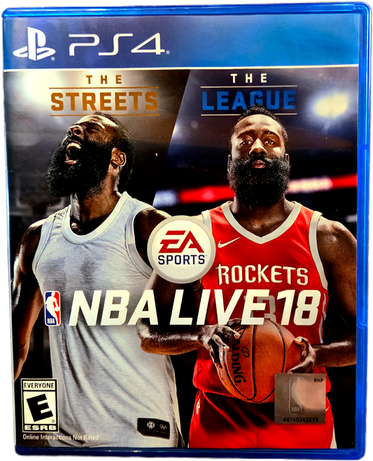 Playstation 4 EA Sports NBA Live 18 Used Video Game