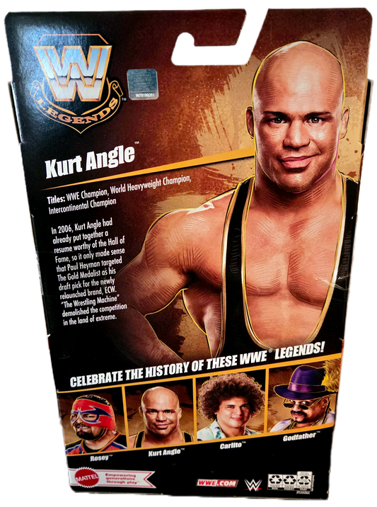 Mattel WWE Elite Legends Series 26 Kurt Angle Action Figure