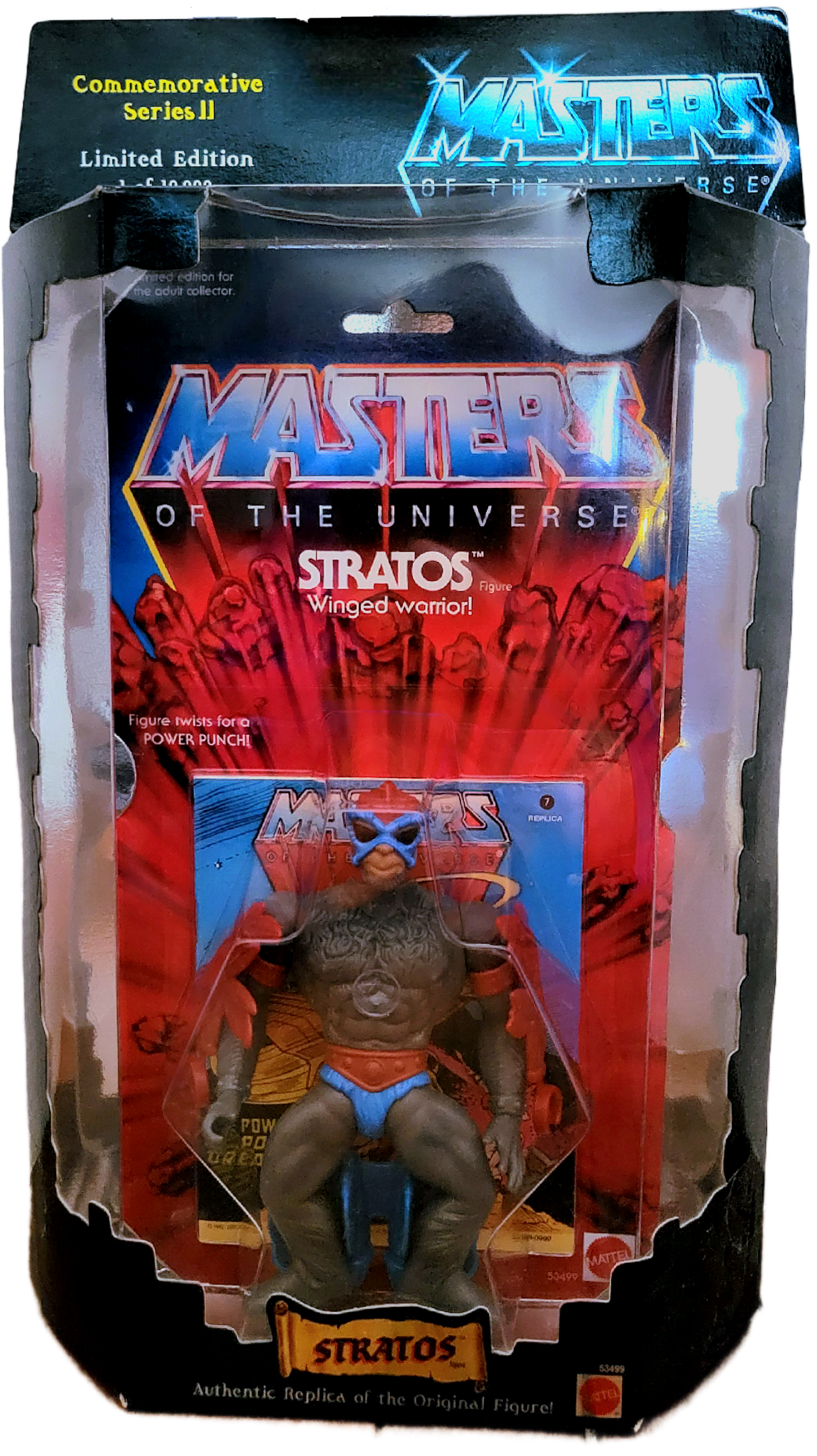 Mattel Masters of the Universe Commemorative Series II Limited Edition Stratos Action Figure