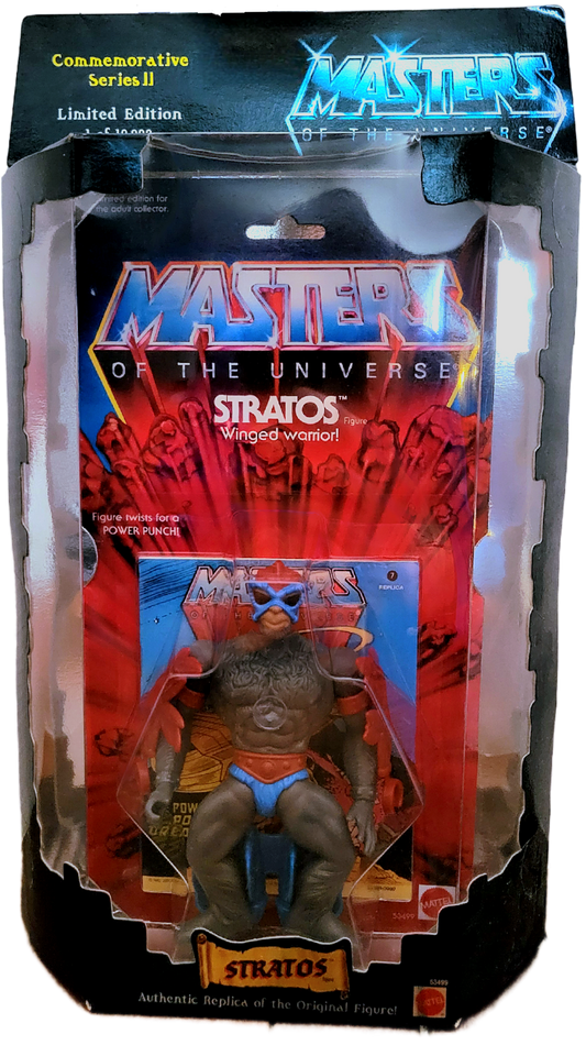 Mattel Masters of the Universe Commemorative Series II Limited Edition Stratos Action Figure