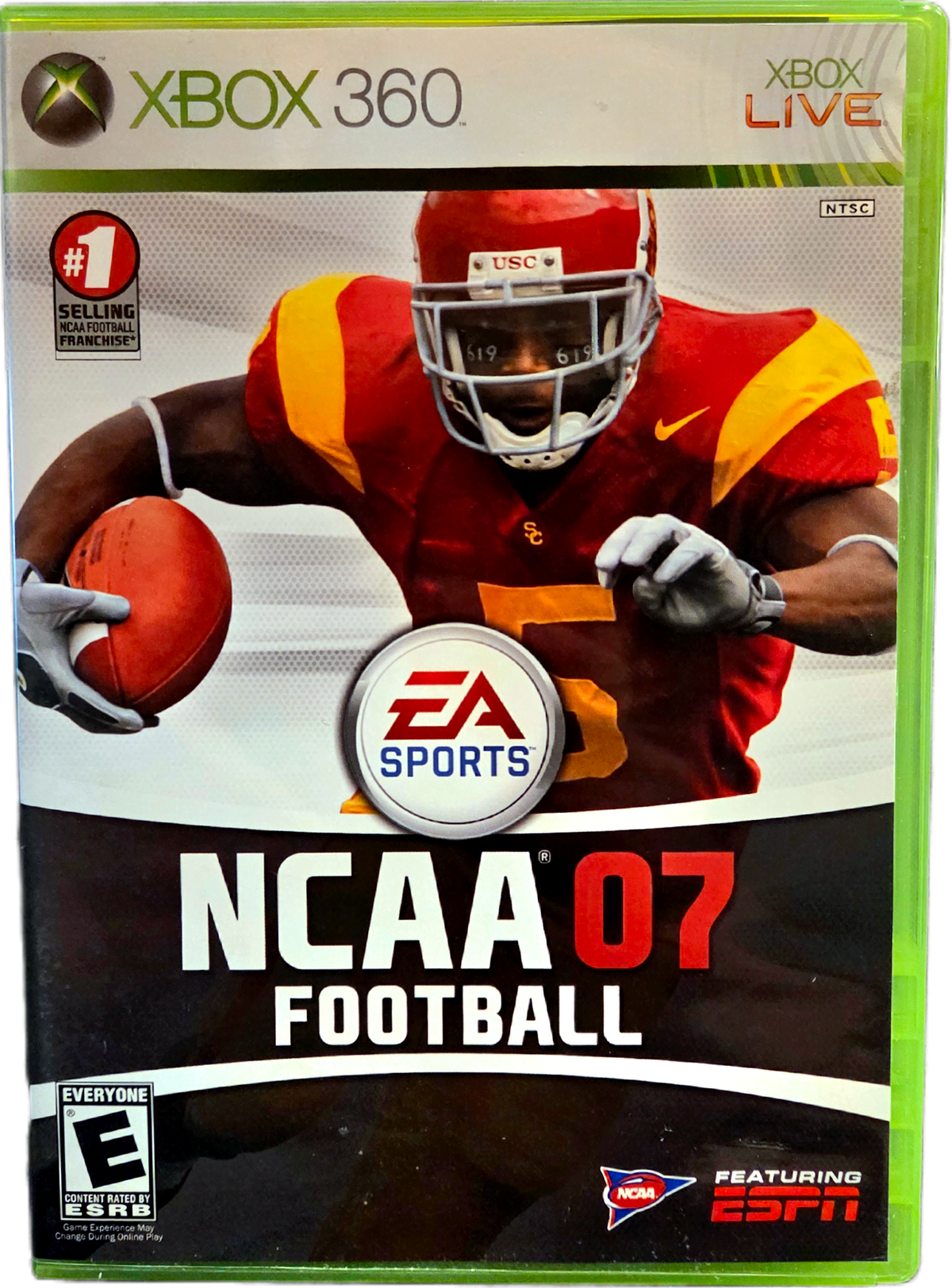 XBOX360 EA Sports NCAA Football 07 Used Video Game
