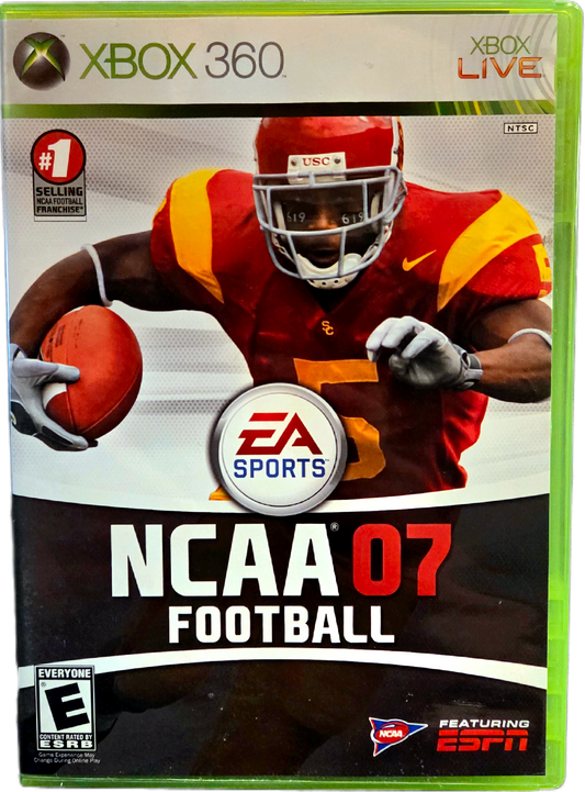 XBOX360 EA Sports NCAA Football 07 Used Video Game