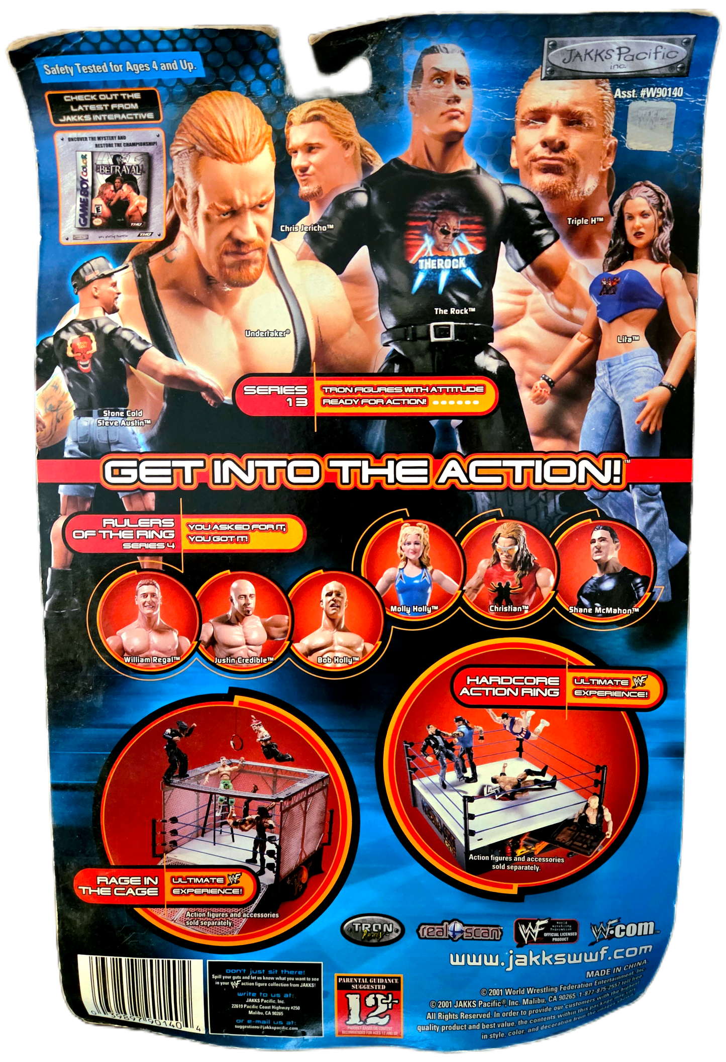 Jakks Pacific WWF Titan Tron Series 13 Signature Series Special Edition Undertaker Action Figure (Damaged Packaging)