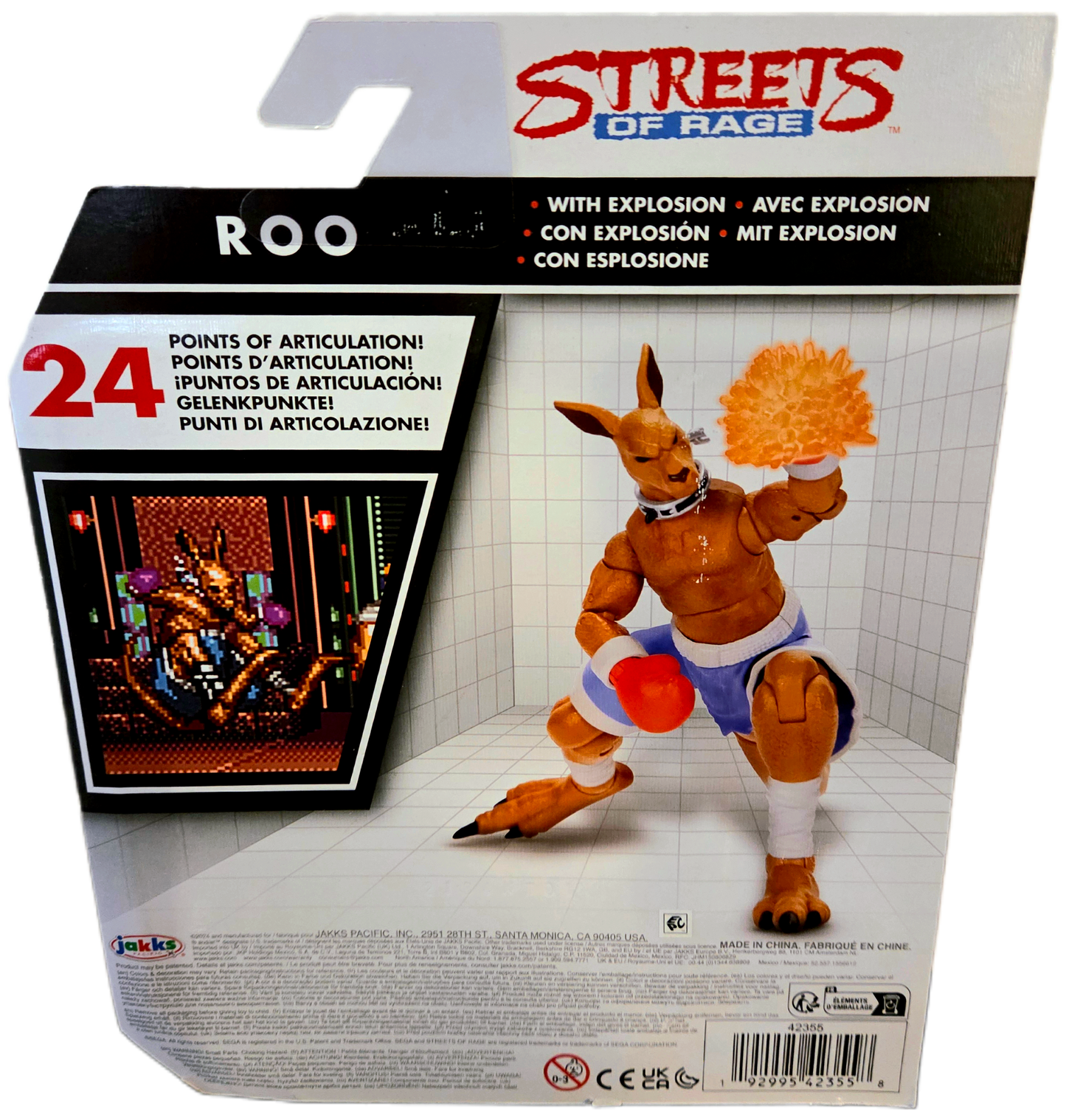 Jakks Pacific Streets of Rage Roo Action Figure