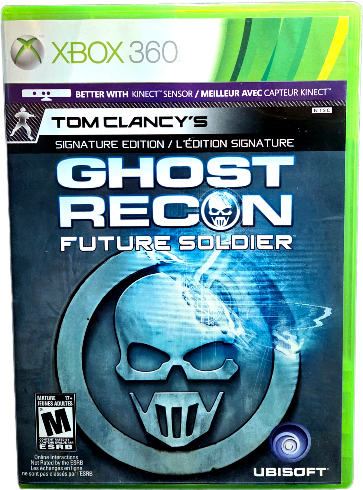 XBOX360 Ubisoft Tom Clancy's Ghost Recon Future Soldier Signature Edition Used Video Game