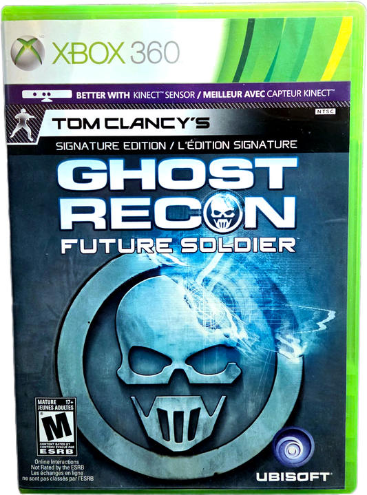 XBOX360 Ubisoft Tom Clancy's Ghost Recon Future Soldier Signature Edition Used Video Game