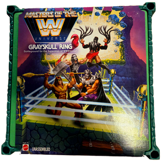Mattel Masters of the WWE Universe Grayskull Wrestling Ring