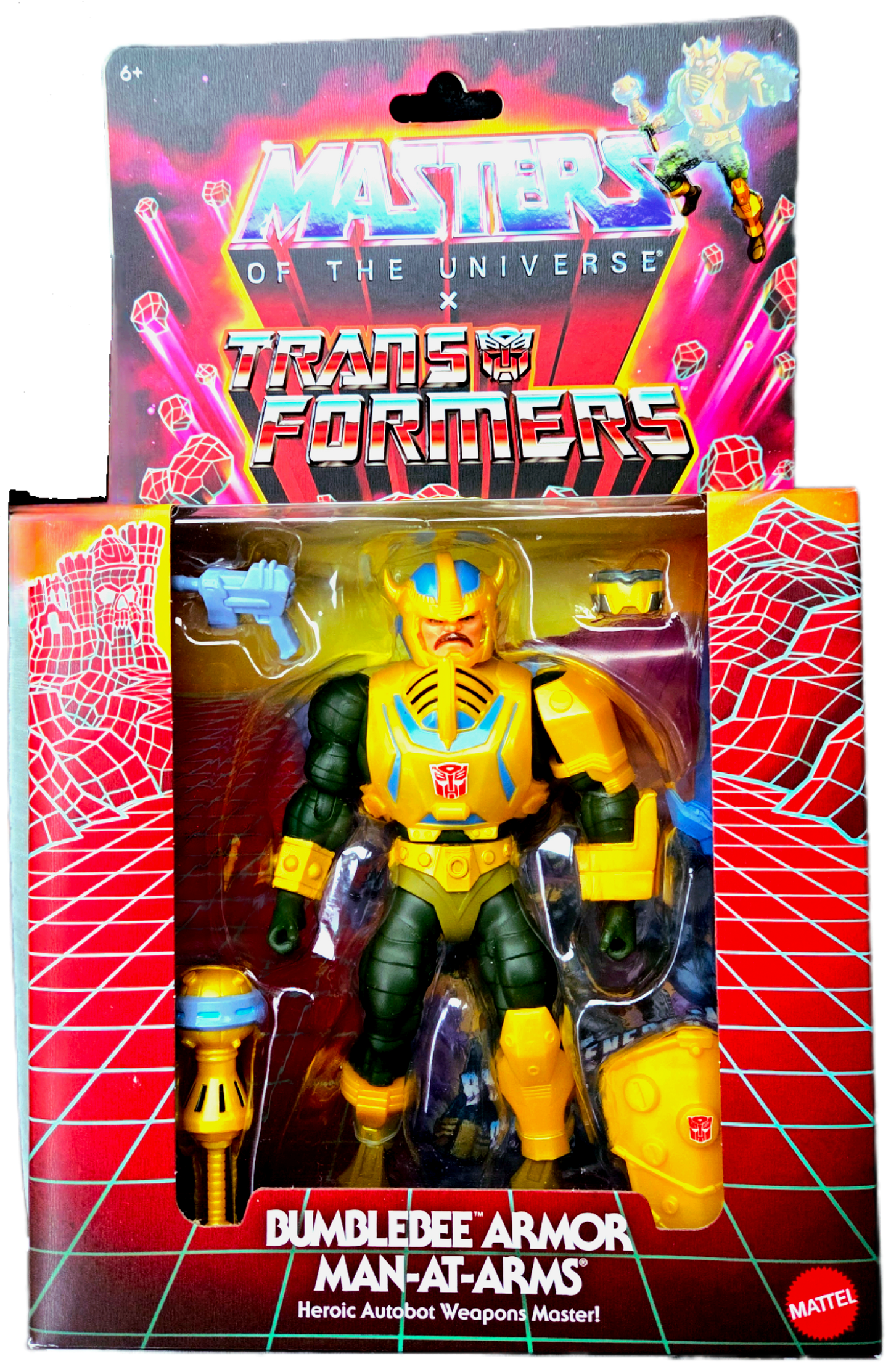 Mattel Masters of the Universe X Transformers Bumblebee Armor Man-At-Arms Action Figure