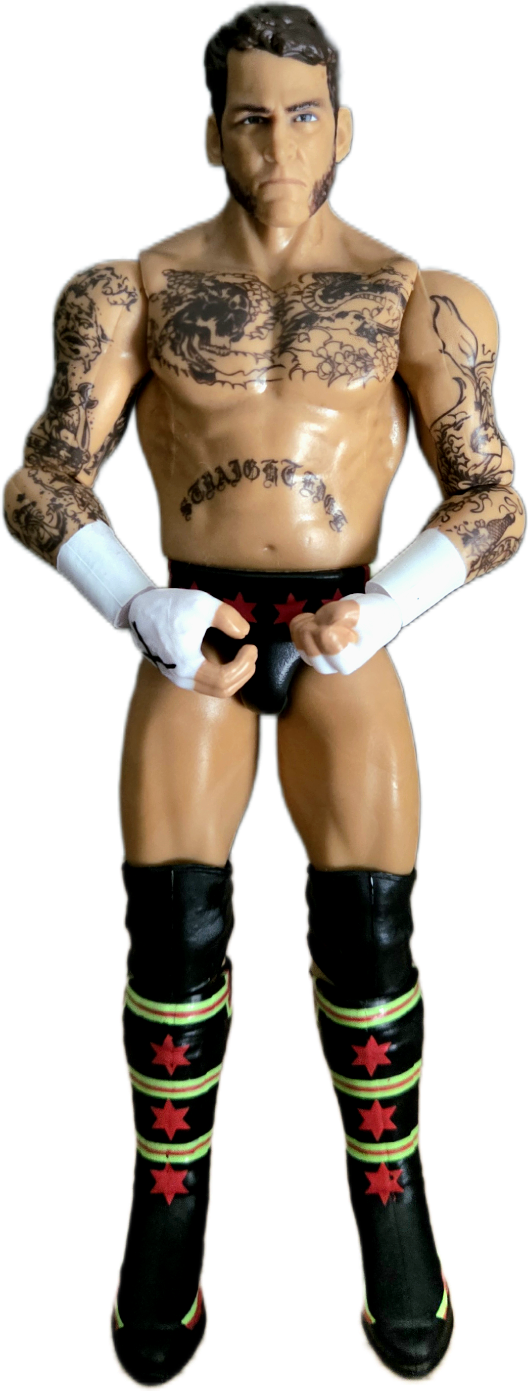 Mattel WWE Main Event Series 150 CM Punk Chase Variant Loose Action Figure