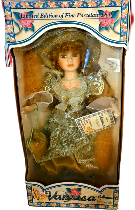 Timeless Treasures Vanessa Collection Limited Edition Fine Porcelain Doll