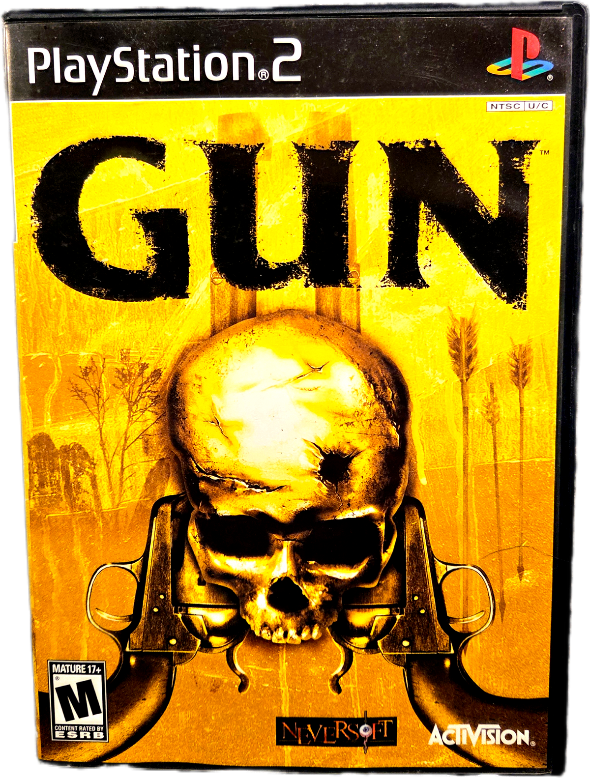 Playstation 2 Activision Gun Used Video Game