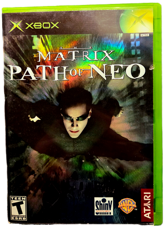 XBOX The Matrix Path of Neo Used Video Game