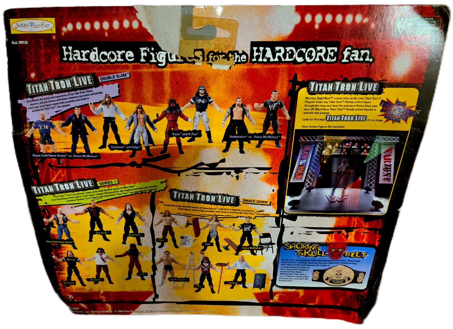 Jakks Pacific Titan Tron Live Double Slam Edge and Christian Action Figure 2-Pack (Damaged Packaging)