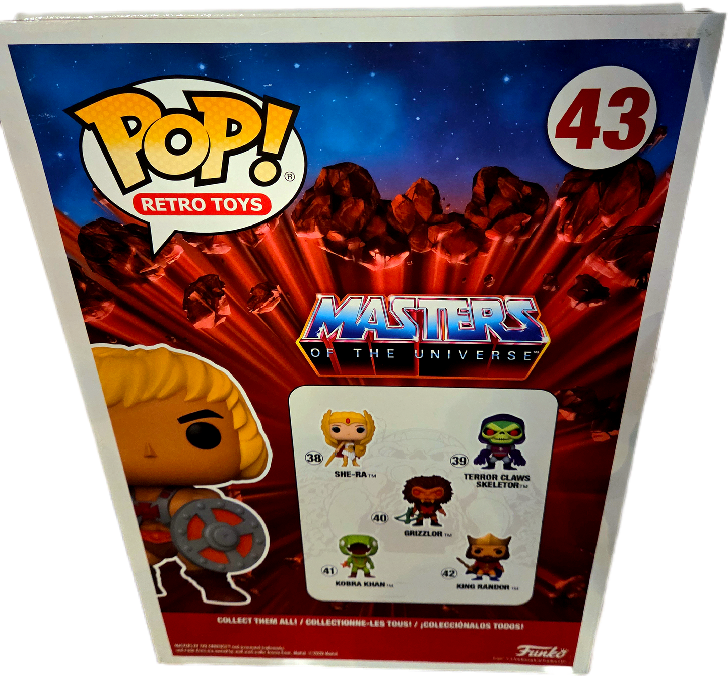 Funko Masters of the Universe He-Man 10 Inch POP Retro Toys 43