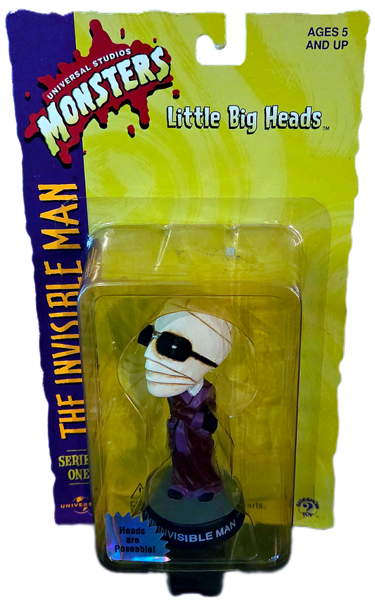 Sideshow Toy Universal Studios Monsters Little Big Heads Series One The Invisible Man Figure