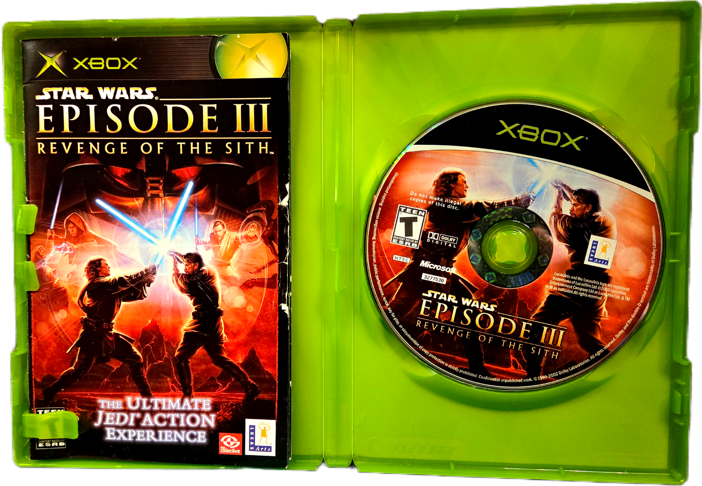 XBOX Star Wars Episode III Revenge of the Sith Used Video Game