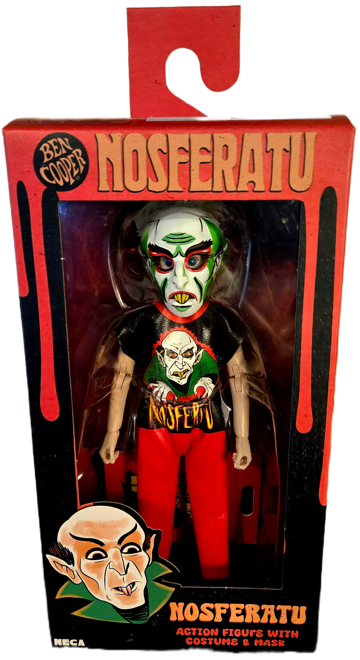 NECA Ben Cooper Costume Kids Series 4 Nosferatu Count Orlok Action Figure