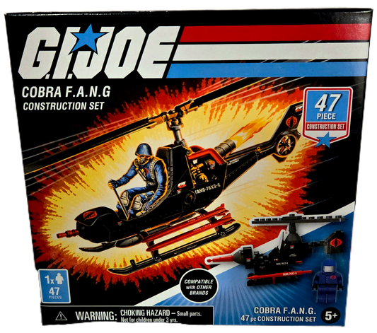 Hasbro Forever Clever G.I Joe COBRA F.A.N.G 47 Piece Construction Set