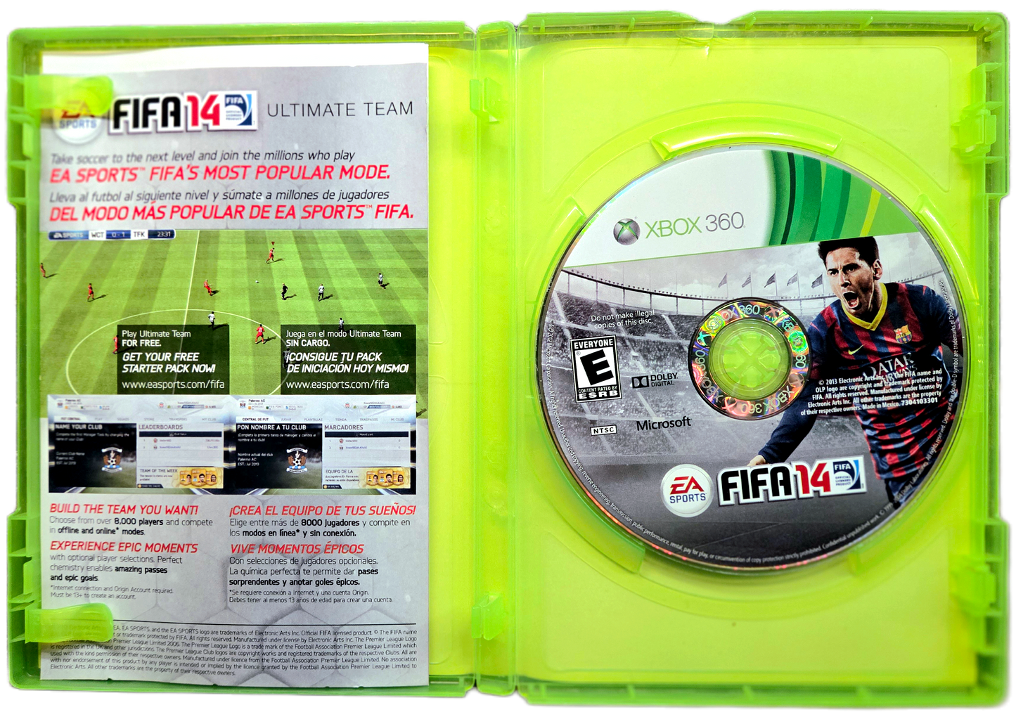 Xbox360 EA Sports FIFA 14 Used Video Game