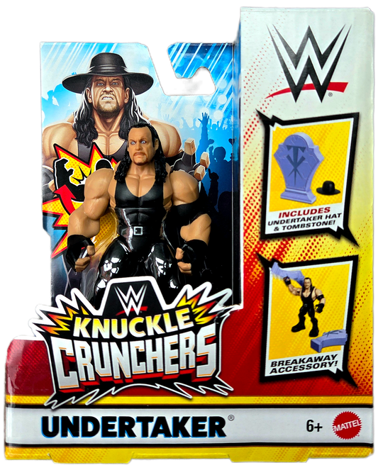 Mattel WWE Knuckle Crunchers Series 6 Undertaker Action Figure