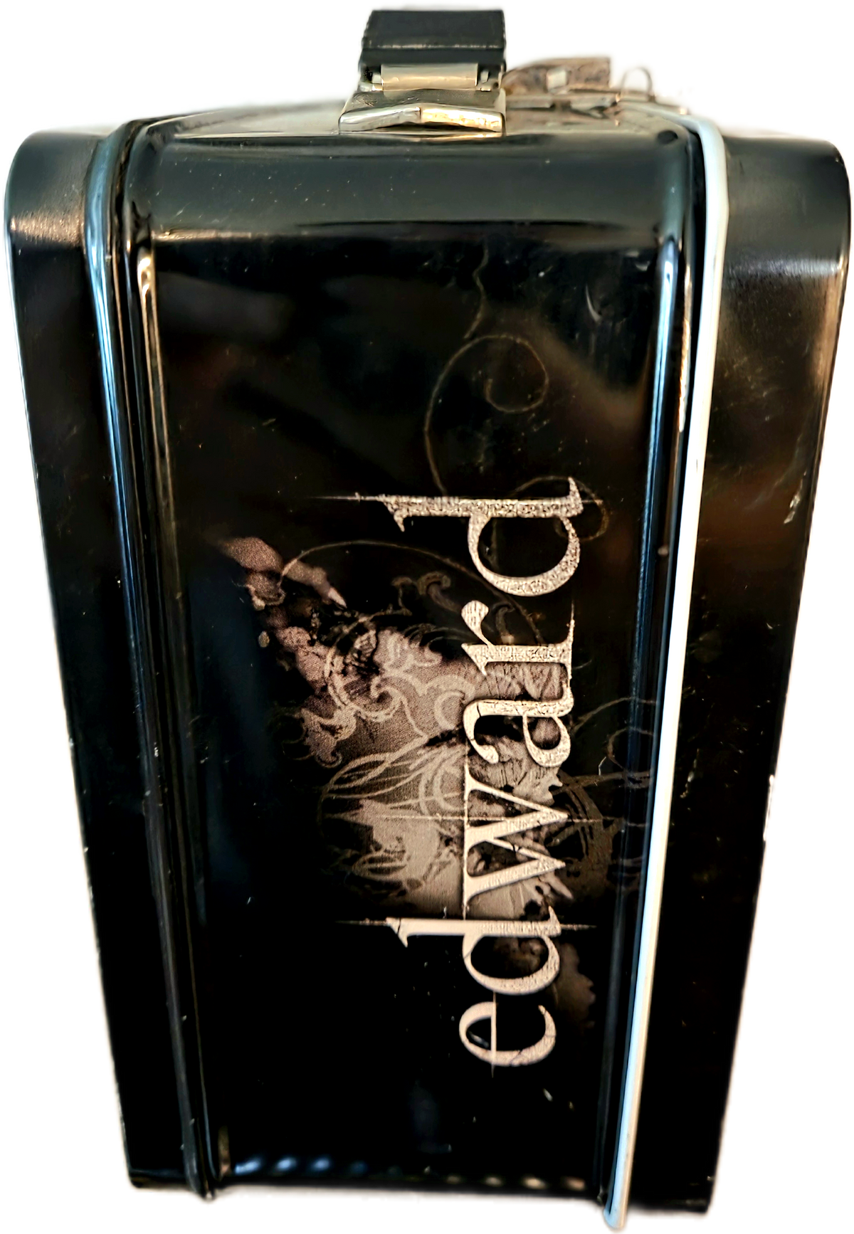 NECA Twilight Edward Cullen Black and White Used Lunch Box (No Thermos)
