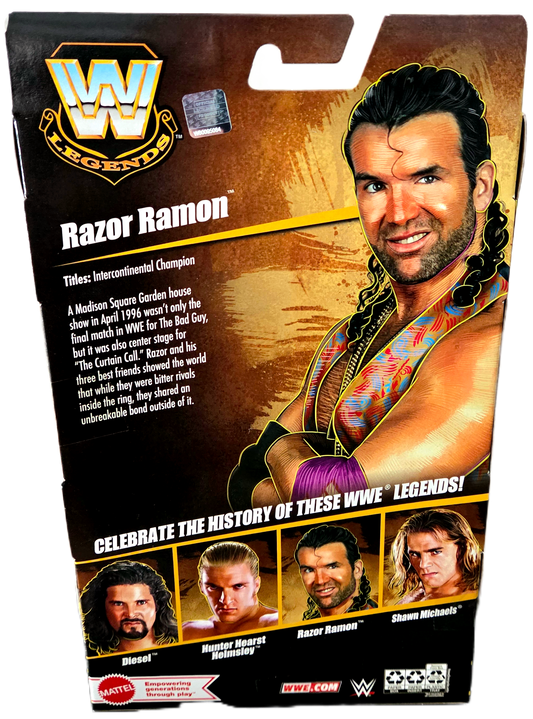 Mattel WWE Elite Legends Series 28 Razor Ramon Action Figure