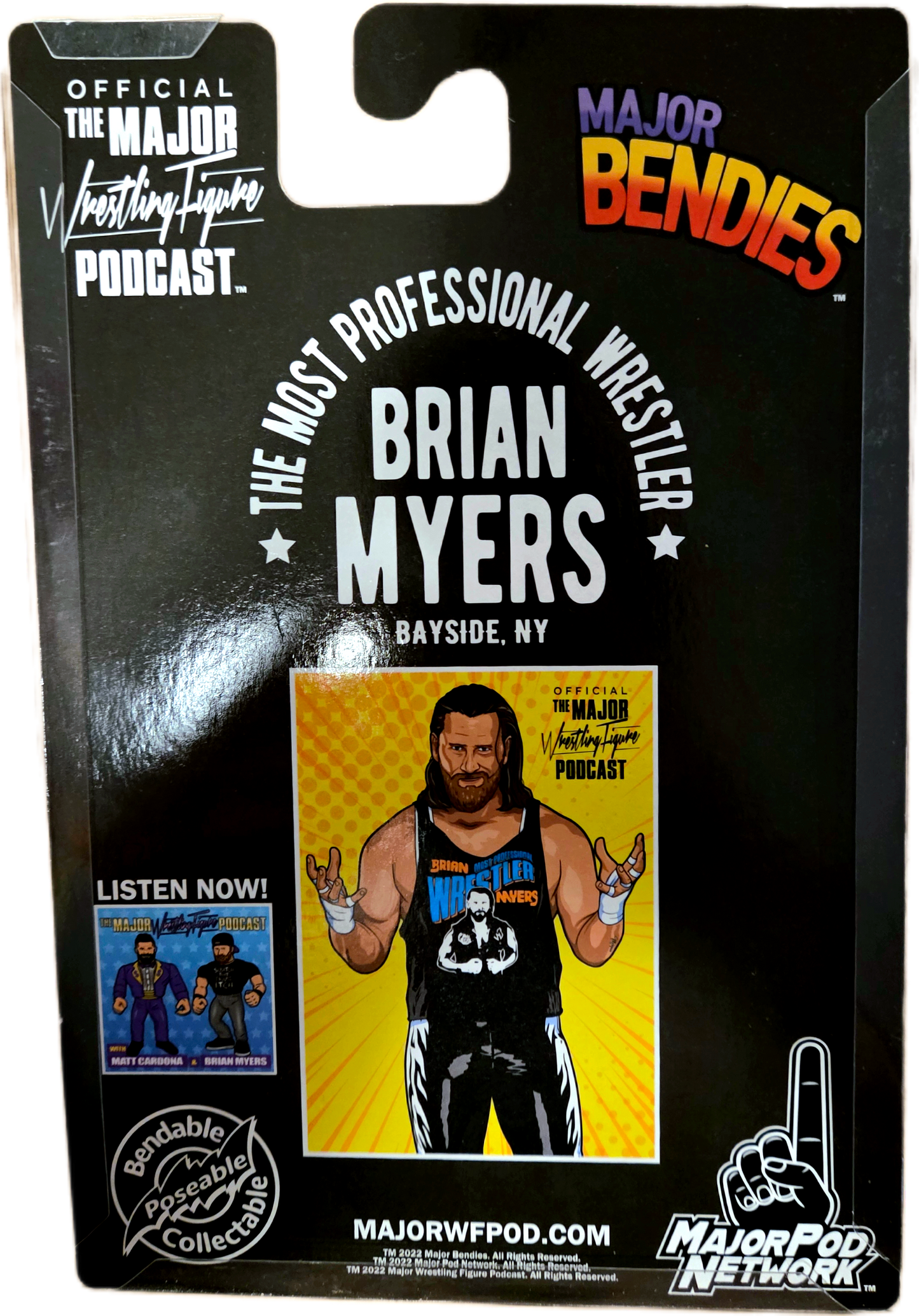 Major Bendies Brian Myers Merch Table Exclusive Action Figure