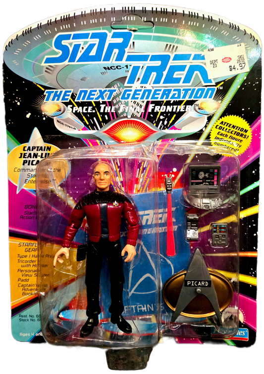 Playmates Star Trek The Next Generation (1992) Captain Jean-Luc Picard Action Figure