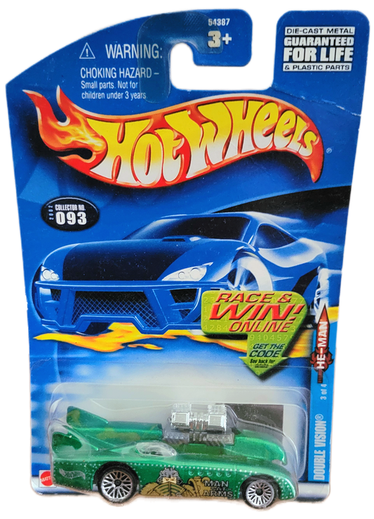 Mattel Hot Wheels Masters of the Universe Twin Mill II Man-At-Arms 3 of 4 #93 Diecast Car