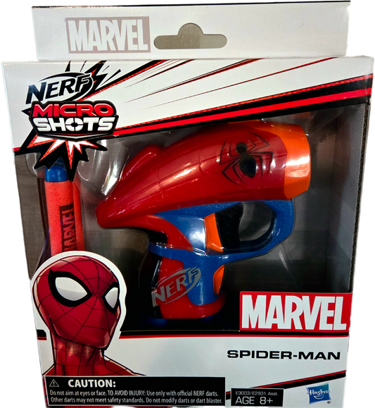 Nerf Marvel Spiderman Micro Shots Blaster