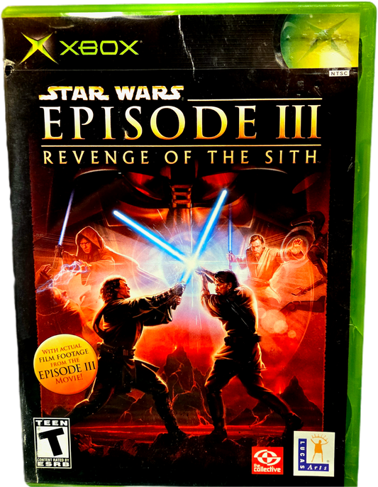 XBOX Star Wars Episode III Revenge of the Sith Used Video Game