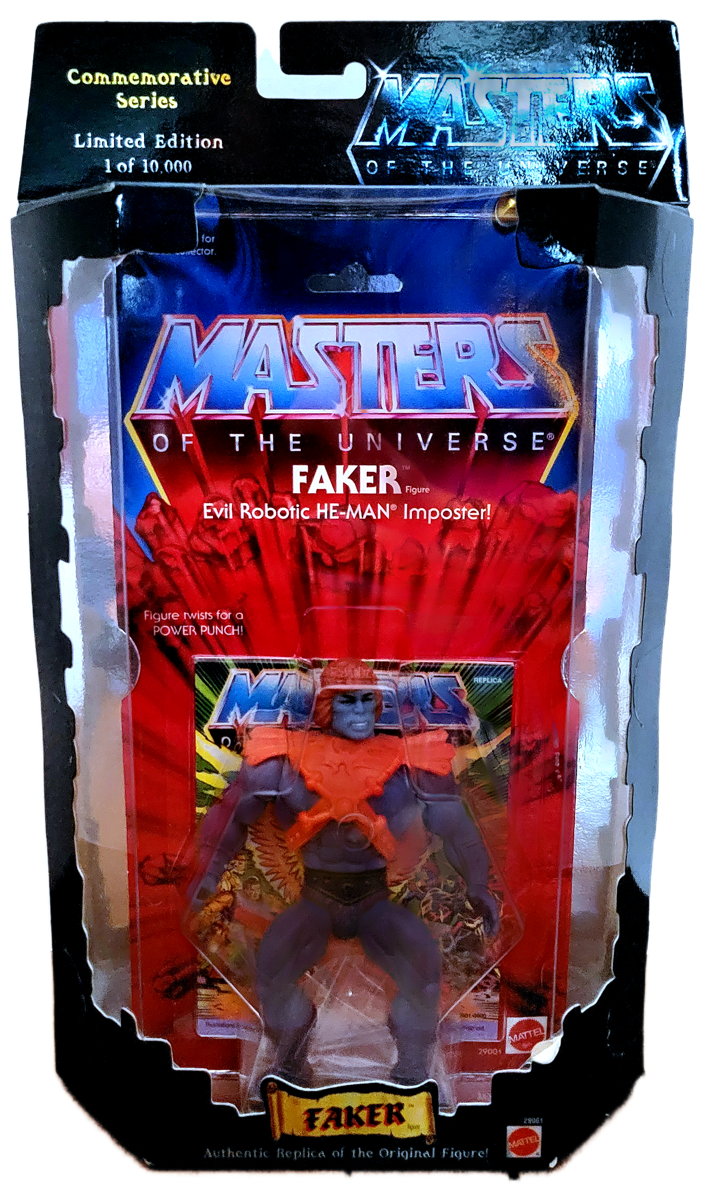 Mattel Masters of the Universe Commemorative Series Limited Edition Faker Action Figure