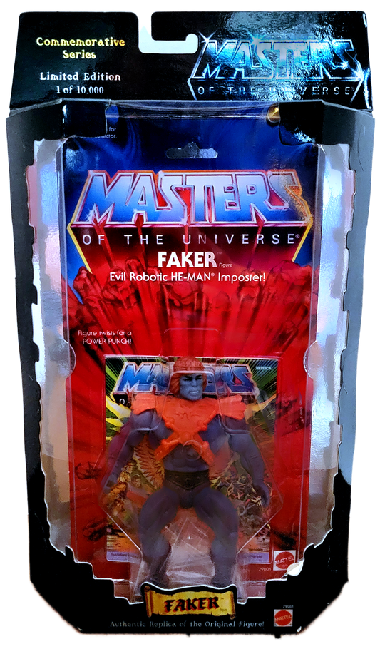 Mattel Masters of the Universe Commemorative Series Limited Edition Faker Action Figure