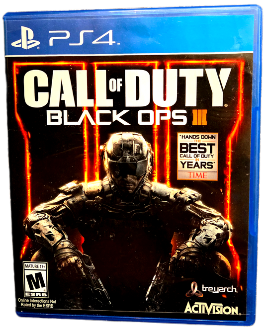 Sony Playstation 4 Activision Call of Duty Black Ops III Used Video Game